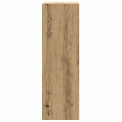 8-dijelni zidni TV ormarić Artisan hrast izrađen od drva - hrast artisan 8 80 cm Cijena