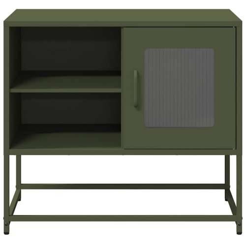 TV ormarić maslinastozeleni 68x39x60,5 cm čelični - Maslinovo zelena 1 68 cm Cijena