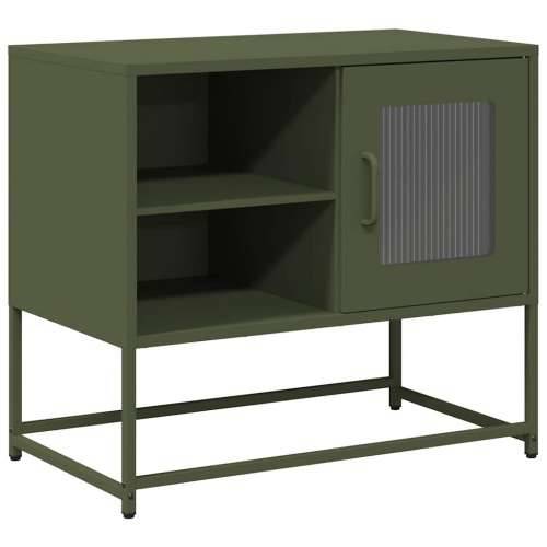 TV ormarić maslinastozeleni 68x39x60,5 cm čelični - Maslinovo zelena 1 68 cm Cijena