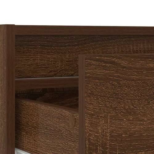 TV ormarić s LED svjetlima boja smeđeg hrasta 75x35,5x25 cm - Smeđi hrast 1 75 cm Cijena