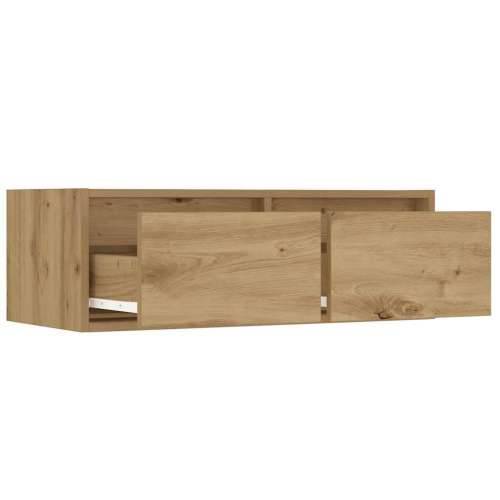 TV ormarić s LED svjetlima boja artisan hrasta 75x35,5x25 cm - hrast artisan 1 75 cm Cijena