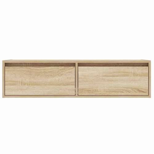 TV ormarić s LED svjetlima boja hrasta sonome 100X35,5x25 cm - sonoma hrast 1 100 cm Cijena