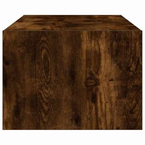 TV ormarić s LED svjetlima boja dimljenog hrasta 100X35,5x25 cm - Dimljeni hrast 1 100 cm Cijena