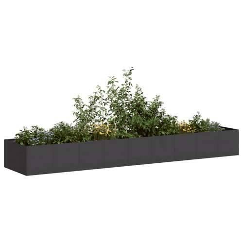 Sadilica crna 360x80x40 cm od čelika - Crna 360 x 80 x 40 cm 1 Cijena