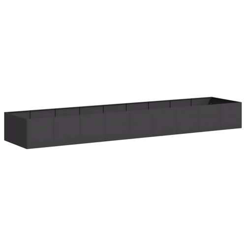 Sadilica crna 360x80x40 cm od čelika - Crna 360 x 80 x 40 cm 1 Cijena