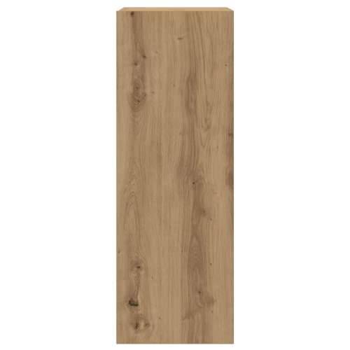 4-dijelni zidni TV ormarić Artisan hrast izrađen od drva - hrast artisan 4 80 cm Cijena