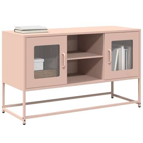TV ormarić ružičasti 100,5x39x60,5 cm čelični - Ružičasta 1 100.5 cm Cijena