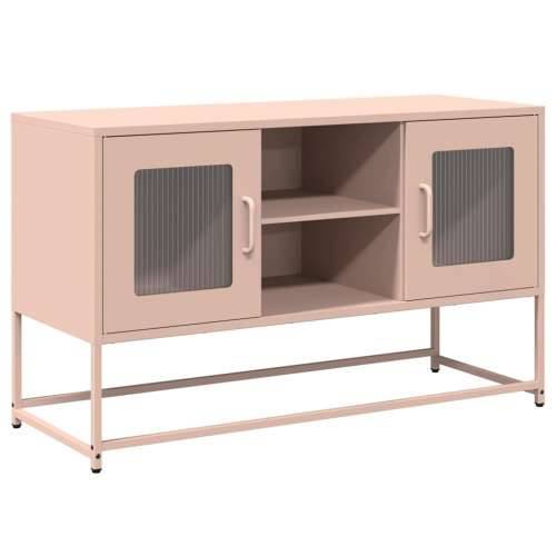 TV ormarić ružičasti 100,5x39x60,5 cm čelični - Ružičasta 1 100.5 cm Cijena