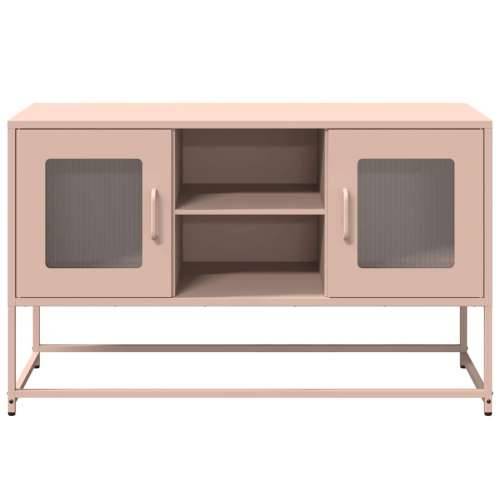 TV ormarić ružičasti 100,5x39x60,5 cm čelični - Ružičasta 1 100.5 cm Cijena