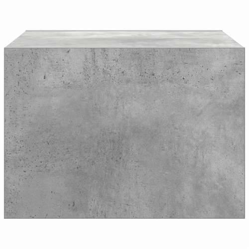 Zidni noćni ormarići s LED svjetlima 2 kom siva boja betona - Beton siva 2 51 cm Cijena