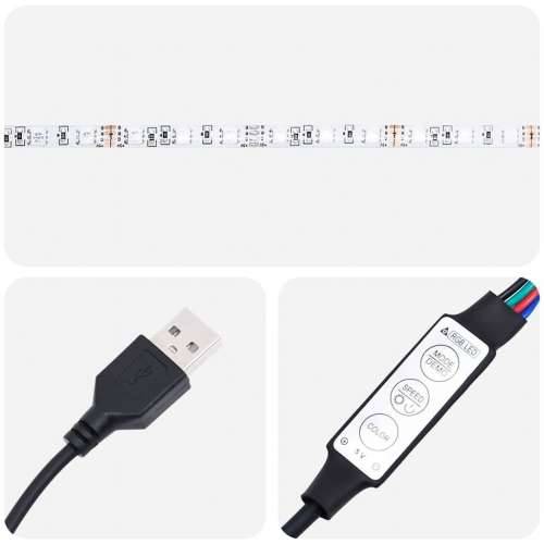 TV ormarić s LED svjetlima crni hrast 75x35,5x25 cm - Crni hrast 1 75 cm Cijena