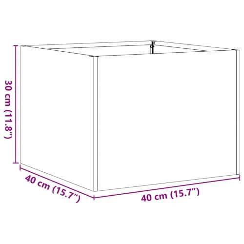 Sadilica antracit 40x40x30 cm od čelika - Antracit 40 x 40 x 30 cm 1 Cijena