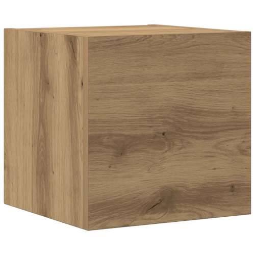 8-dijelni zidni TV ormarić Artisan hrast izrađen od drveta - hrast artisan 1 160 cm Cijena