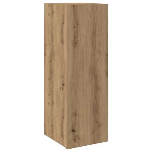6-dijelni zidni TV ormarić Artisan hrast izrađen od drva - hrast artisan 6 90 cm Cijena