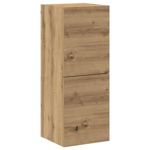 4-dijelni zidni TV ormarić Artisan hrast izrađen od drva - hrast artisan 4 100 cm Cijena