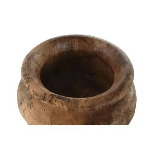 Vrč Home ESPRIT Prirodno Tamno smeđi Tikovina 30 x 30 x 20 cm Cijena