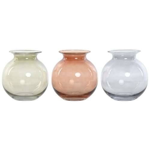Vrč Home ESPRIT Plava Zelena Jantar Kristal moderan 17,5 X 17,5 X 18,2 cm (3 kom.) Cijena