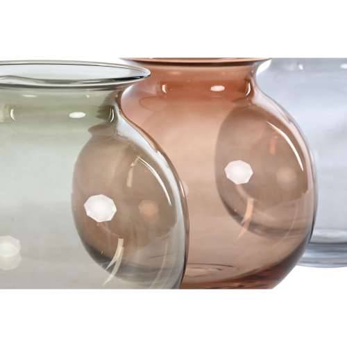 Vrč Home ESPRIT Plava Zelena Jantar Kristal moderan 17,5 X 17,5 X 18,2 cm (3 kom.) Cijena