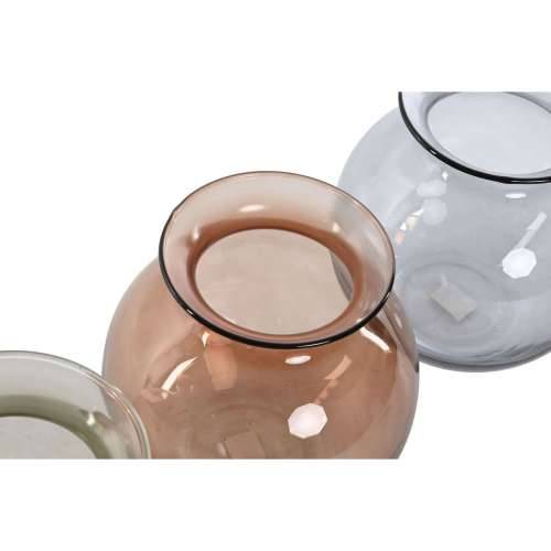 Vrč Home ESPRIT Plava Zelena Jantar Kristal moderan 17,5 X 17,5 X 18,2 cm (3 kom.) Cijena