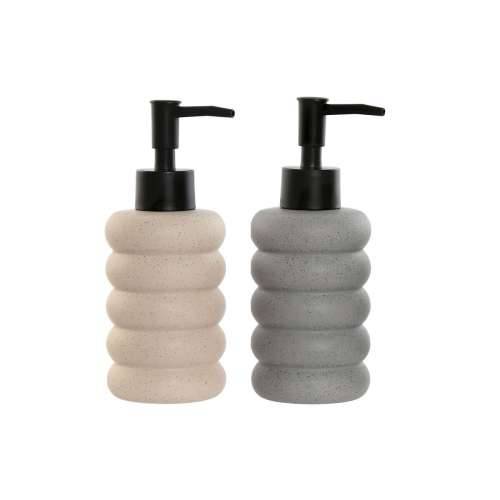 Dozator za Sapun Home ESPRIT Crna Siva Krema ABS Dolomite 7 x 7 x 17,5 cm (2 kom.) Cijena