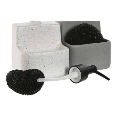Porte-savon Home ESPRIT Bijela Siva ABS Dolomite (2 kom.) Cijena