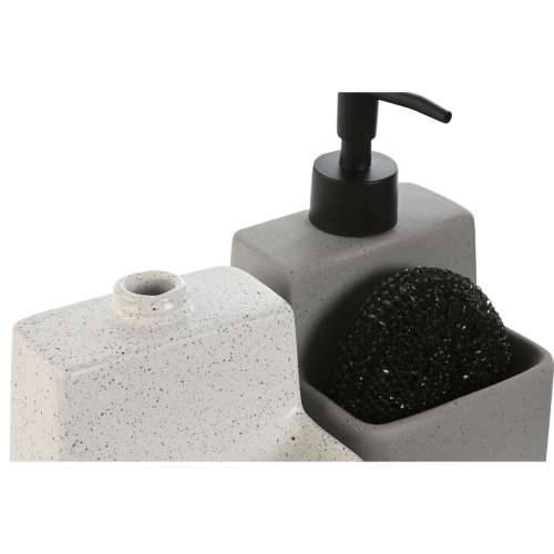 Porte-savon Home ESPRIT Bijela Siva ABS Dolomite (2 kom.) Cijena