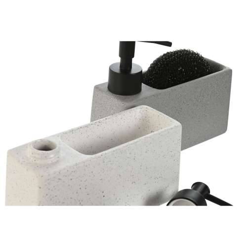 Porte-savon Home ESPRIT Bijela Siva ABS Dolomite (2 kom.) Cijena