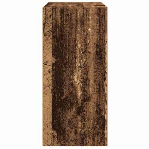 Regal za knjige boja starog drva 31x24x52 cm konstruirano drvo - Staro drvo 1 52 cm Cijena