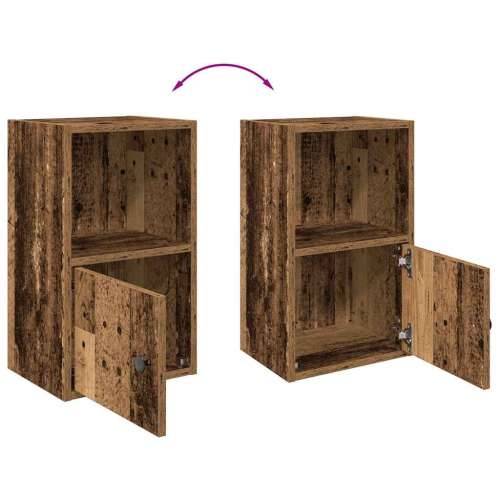 Regal za knjige boja starog drva 31x24x52 cm konstruirano drvo - Staro drvo 1 52 cm Cijena