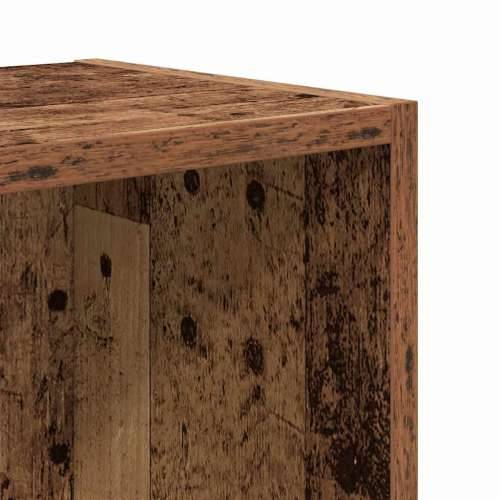 Regal za knjige boja starog drva 31x24x52 cm konstruirano drvo - Staro drvo 1 52 cm Cijena