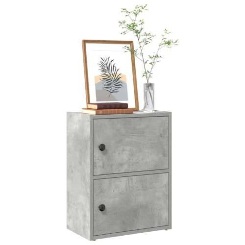 Regal za knjige boja betona 40x24x52 cm konstruirano drvo - Beton siva 1 52 cm Cijena
