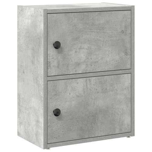 Regal za knjige boja betona 40x24x52 cm konstruirano drvo - Beton siva 1 52 cm Cijena
