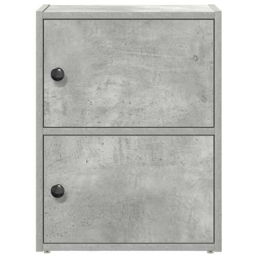 Regal za knjige boja betona 40x24x52 cm konstruirano drvo - Beton siva 1 52 cm Cijena
