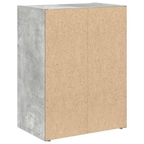 Regal za knjige boja betona 40x24x52 cm konstruirano drvo - Beton siva 1 52 cm Cijena