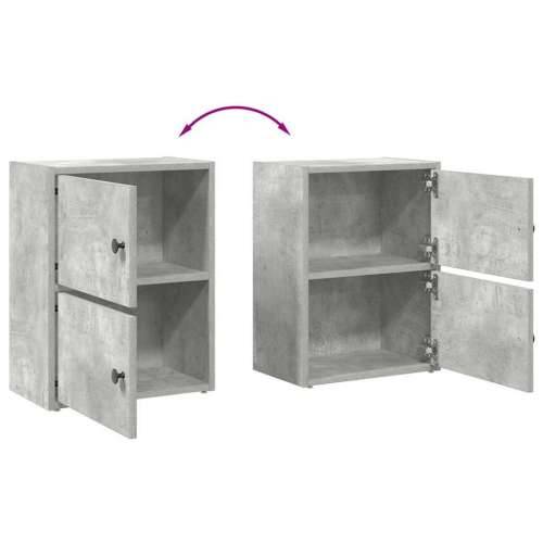Regal za knjige boja betona 40x24x52 cm konstruirano drvo - Beton siva 1 52 cm Cijena