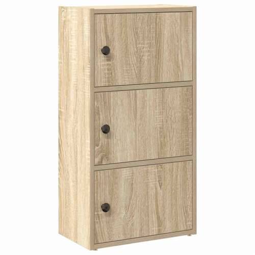 Regal za knjige boja hrasta 40x24x77 cm od konstruiranog drva - sonoma hrast 1 77 cm Cijena