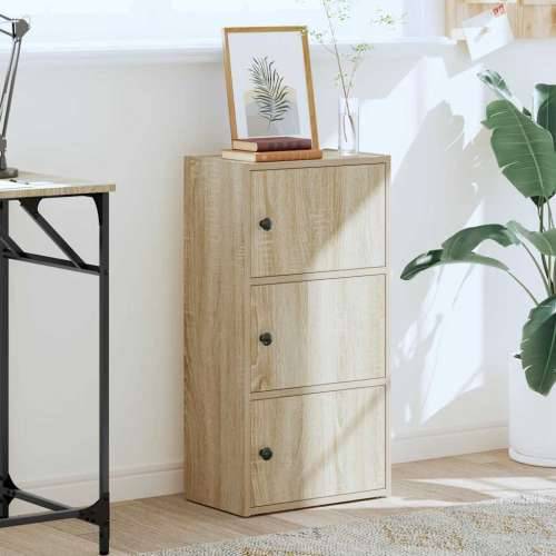 Regal za knjige boja hrasta 40x24x77 cm od konstruiranog drva - sonoma hrast 1 77 cm Cijena