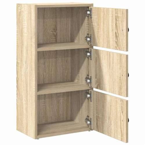 Regal za knjige boja hrasta 40x24x77 cm od konstruiranog drva - sonoma hrast 1 77 cm Cijena