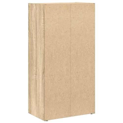 Regal za knjige boja hrasta 40x24x77 cm od konstruiranog drva - sonoma hrast 1 77 cm Cijena
