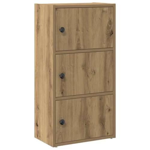 Regal za knjige boja hrasta 40x24x77 cm konstruirano drvo - hrast artisan 1 77 cm Cijena