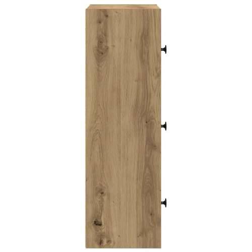 Regal za knjige boja hrasta 40x24x77 cm konstruirano drvo - hrast artisan 1 77 cm Cijena
