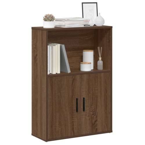 Regal za knjige boja hrasta 60x24x85 cm konstruirano drvo - Smeđi hrast 1 85 cm Cijena