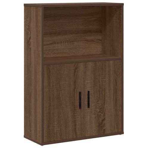 Regal za knjige boja hrasta 60x24x85 cm konstruirano drvo - Smeđi hrast 1 85 cm Cijena