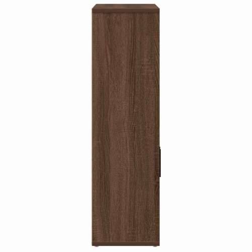 Regal za knjige boja hrasta 60x24x85 cm konstruirano drvo - Smeđi hrast 1 85 cm Cijena