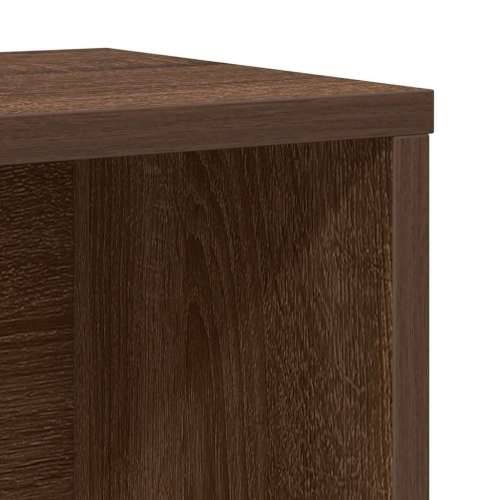 Regal za knjige boja hrasta 60x24x85 cm konstruirano drvo - Smeđi hrast 1 85 cm Cijena