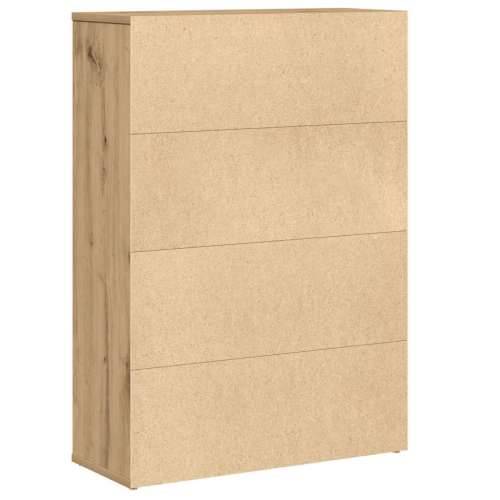 Regal za knjige boja hrasta 60x24x85 cm konstruirano drvo - hrast artisan 1 85 cm Cijena