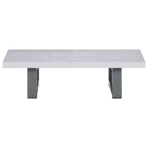 Dvodijelni set kupaonskog namještaja keramički bijeli Bijela polica od 60 cm i okrugli umivaonik od 40 cm 1 Cijena