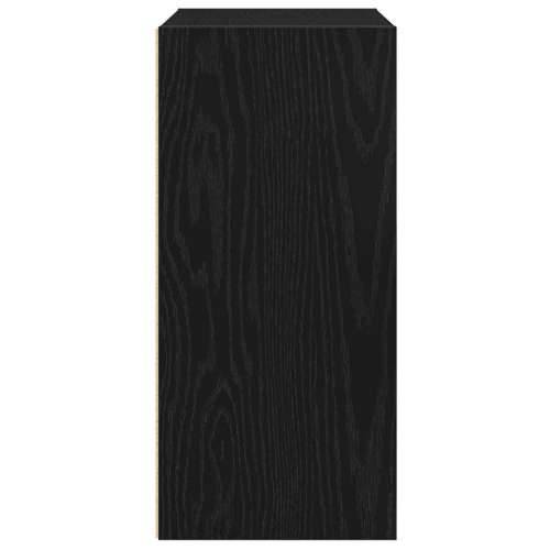Regal za knjige crni hrasta 31x24x52 cm od konstruiranog drva - Crna 1 52 cm Cijena