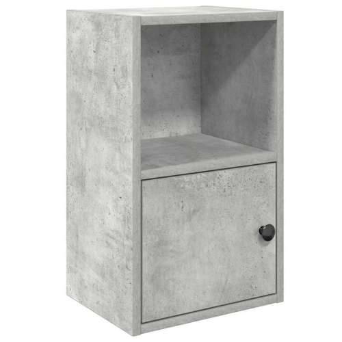 Regal za knjige boja betona 31x24x52 cm konstruirano drvo - Beton siva 1 52 cm Cijena