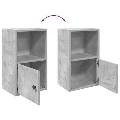 Regal za knjige boja betona 31x24x52 cm konstruirano drvo - Beton siva 1 52 cm Cijena